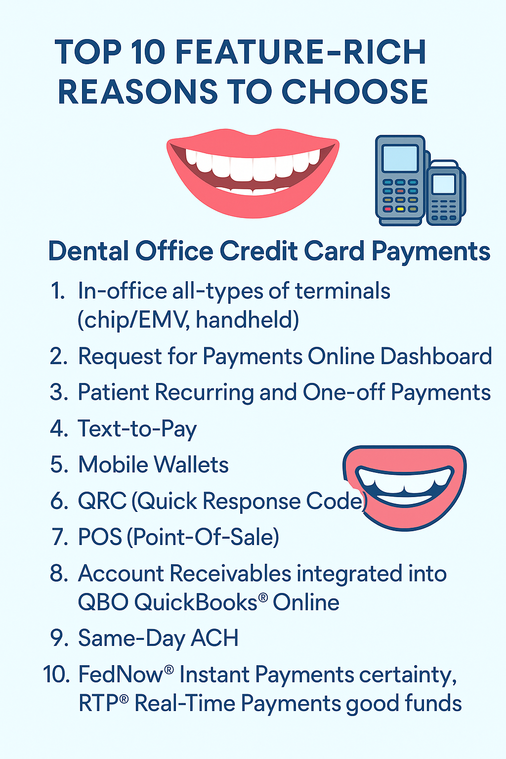 Dental Office Integrated Real-Time Payments